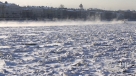 1月31日，在俄罗斯圣彼得堡，一艘碎冰船在冰冻的涅瓦河上行驶。欧洲地区近期持续遭遇强冷空气袭击，部分地区出现百年来最低气温，过去一周的严寒天气在这一地区已夺去了160多人的生命。乌克兰、波兰、罗马尼亚、塞尔维亚等中东欧国家部分地区最低温度跌破零下30摄氏度。乌克兰受灾最为严重，据乌媒3日报道，酷寒已致101人死亡。在波兰，强寒流已造成近30人死亡。罗马尼亚卫生部2月2日说，严寒已致死共计22人。截至2月3日，寒流在塞尔维亚已造成6人死亡、1人失踪。新华社/路透（翟健岚编辑）