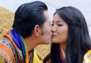 不丹国王吉格梅·凯萨尔·纳姆耶尔·旺楚克与王后吉增·佩玛