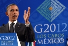 6月19日，在墨西哥洛斯卡沃斯，美国总统奥巴马出席新闻发布会。新华社/法新