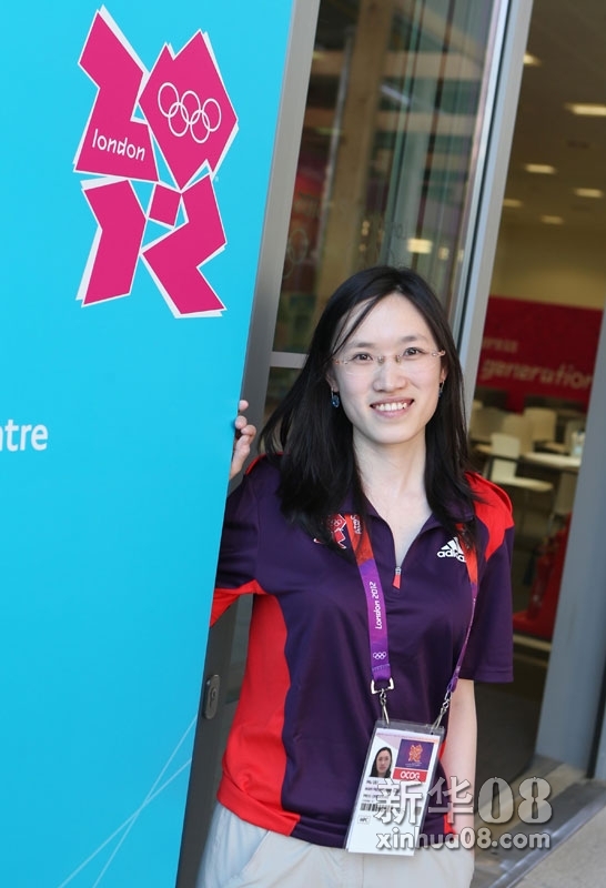 2012伦敦奥运会志愿者中的中国面孔