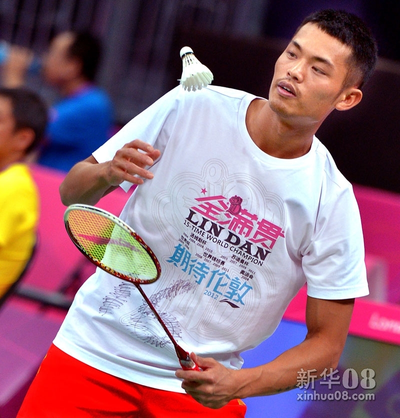 中国奥运代表团明星运动员备战伦敦奥运会