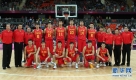 2012年7月29日，中国队球员在赛前合影。当日，在2012年伦敦奥运会男子篮球小组赛中，中国队以81比97不敌西班牙队。 新华社记者孟永民摄