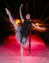 月23日，参赛选手在比赛中表演芭蕾。新华社记者陈建力摄  