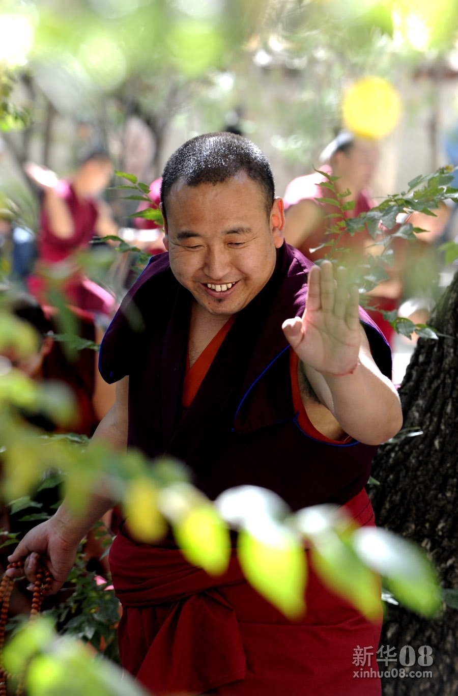 藏传佛教的辩经高清组图