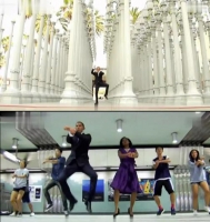这首歌目前已经成为红遍全球的“神曲”，连美国大选都间接直接与其拉上了关系。罗姆尼两个儿子跳《江南Style》中的“骑马舞”为父亲拉选票，奥巴马的支持者也制作了《Vote Obama Style(为奥巴马投票)》MV为其拉票，该MV延用原歌曲动感节奏，但歌词全部改编成为奥巴马拉票的内容。另有支持者模仿奥巴马和第一夫人米歇尔拍摄《江南style》的MV，几乎达到以假乱真的效果。