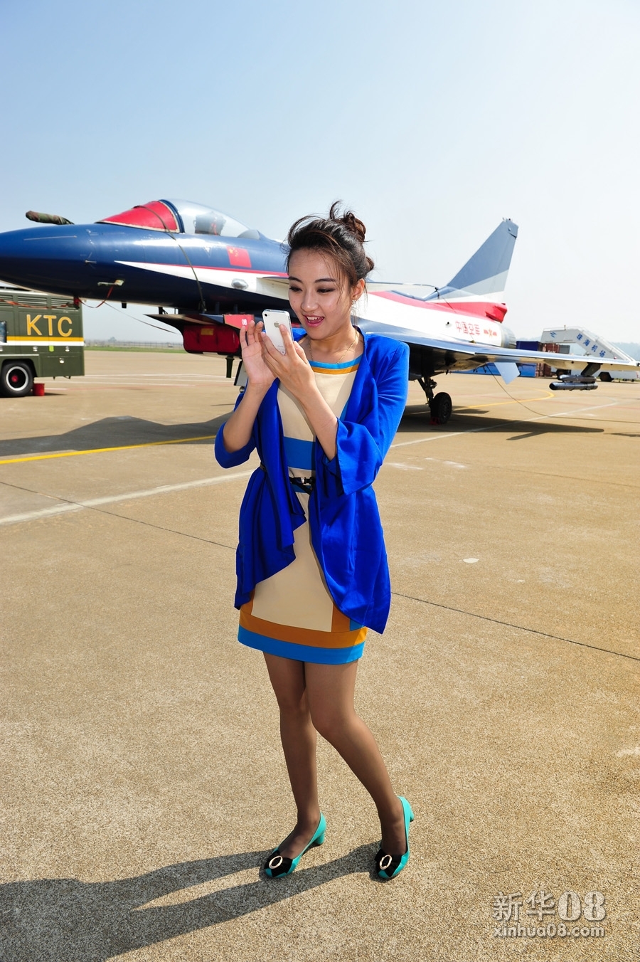 珠海航展花絮航展上的美女风景线高清组图
