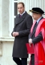 图为威廉王子抵达剑桥参议院。新华社/西霸