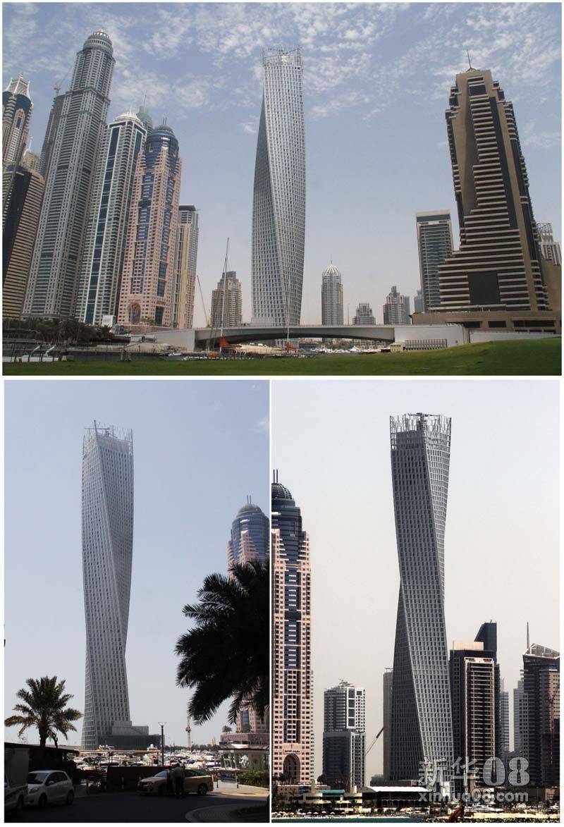世界“最高最拧巴”大厦在迪拜落成