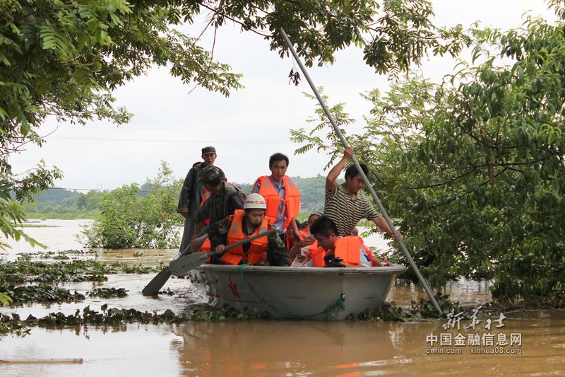 800安徽7市发生暴雨洪涝灾害