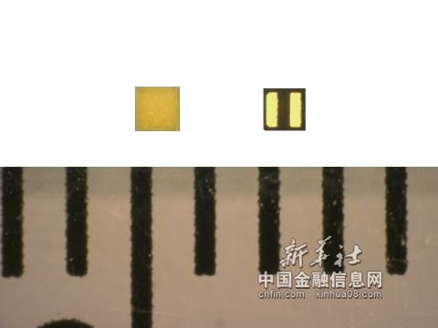 东芝为照明应用推出超小芯片级封装白光LED（照片：美国商业资讯） 