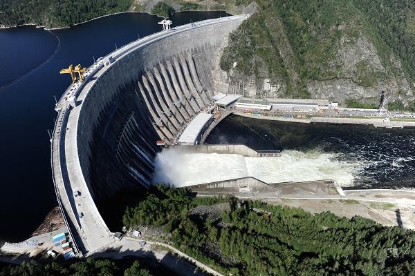 Sayano-Shushenskaya hydropower plant Russia