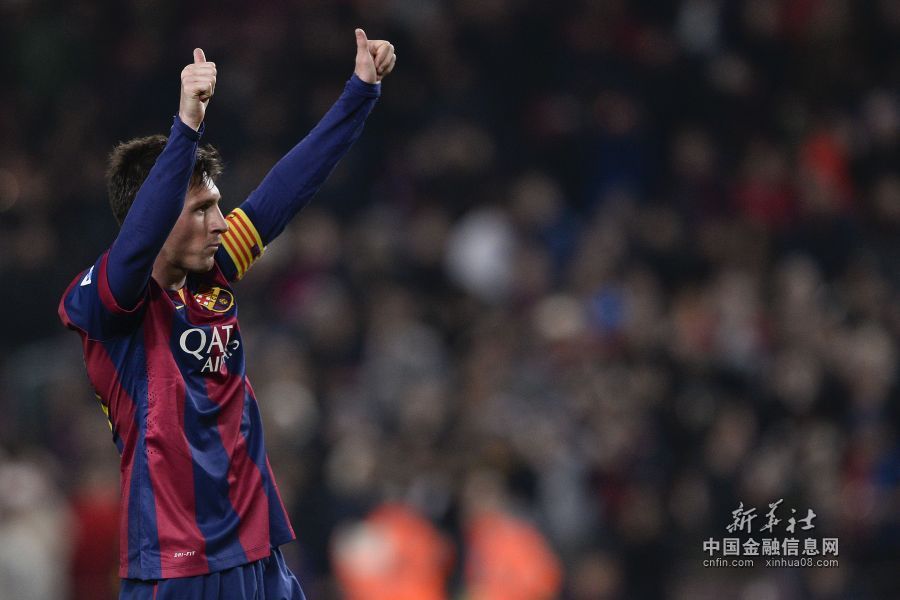 国王杯梅西1射2传巴萨大胜埃尔切