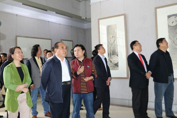 文心入韵李志国中国画作品展在菏泽举行