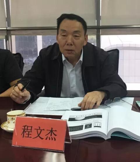 中国盐业协会副理事长程文杰主持评审会