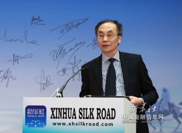 图为新华社欧洲总分社黄泳社长致闭幕辞（新华社记者 罗欢欢摄）