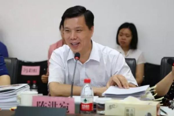 国家发展改革委财金司司长陈洪宛发言