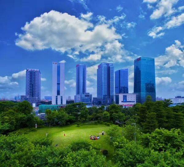 广东省佛山市南海区大沥镇城市新貌——广佛国际商贸城