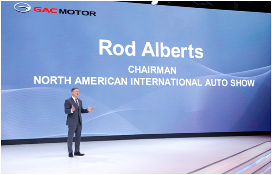 北美车展组委会主席Rod Alberts致辞