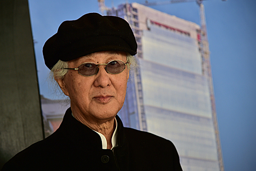 日本著名建筑师矶崎新（法新社资料照片）