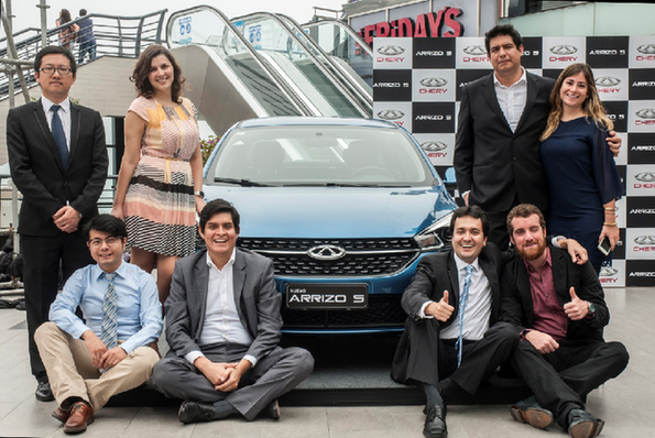 奇瑞产品在海外市场