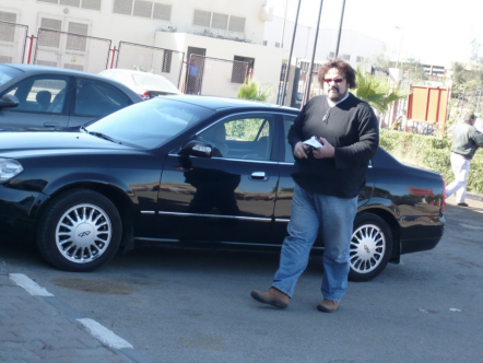 开罗街头的奇瑞汽车