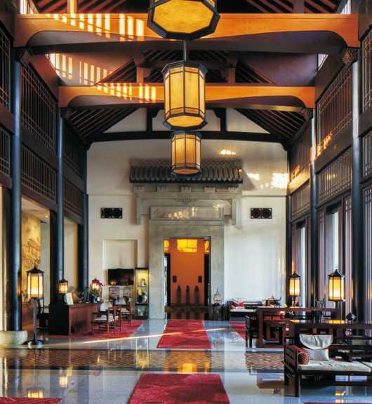 月星工业曾为杭州西溪悦榕庄提供定制家具