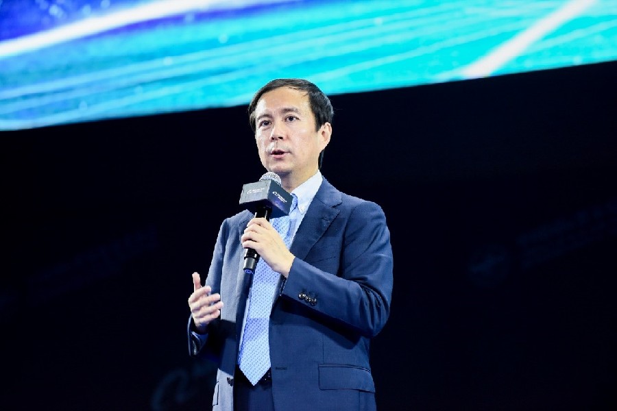 张勇出席2018年中国国际进口博览会并演讲