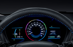 多功能自发光式仪表盘