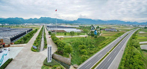 台州仙居台湾农民创业园园区全景图