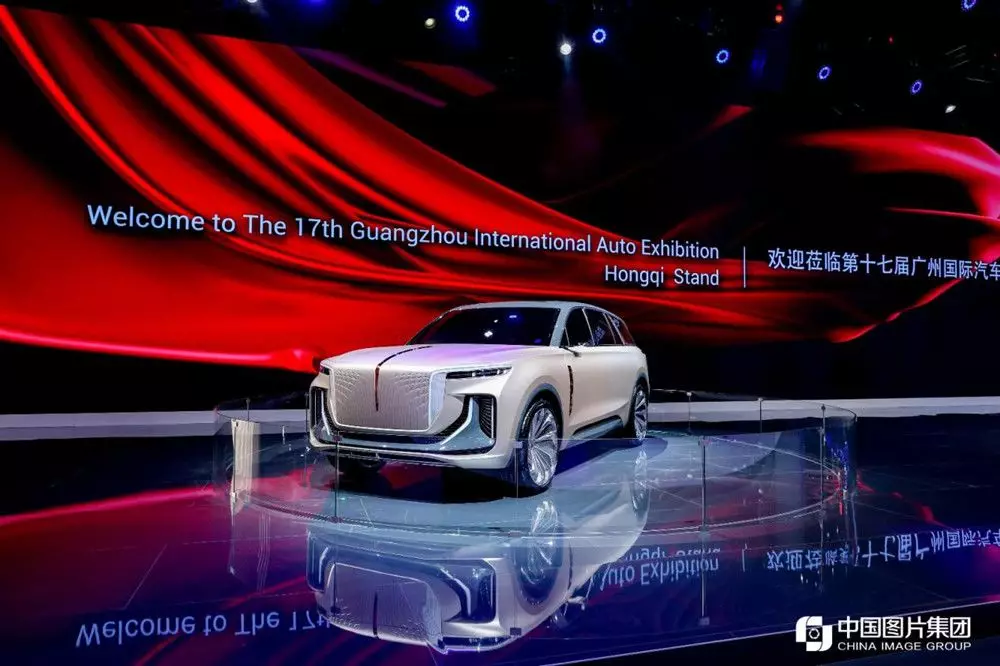 新红旗首款全尺寸旗舰级智能纯电SUV——红旗E115