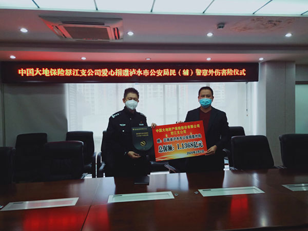 中国大地保险:上下万众一心抗疫情,全员众志成城保家园