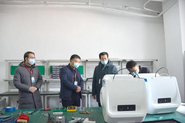 西安高新食药监分局助力点云生物医用口罩生产7