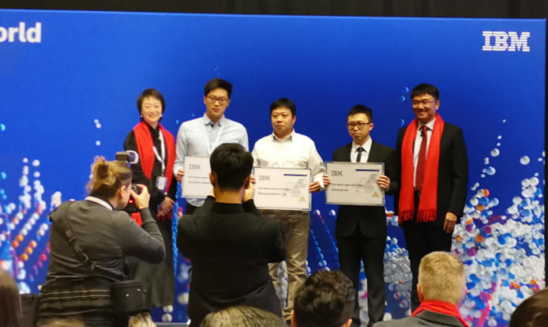 IBM Watson Build大中华区获奖企业代表合影