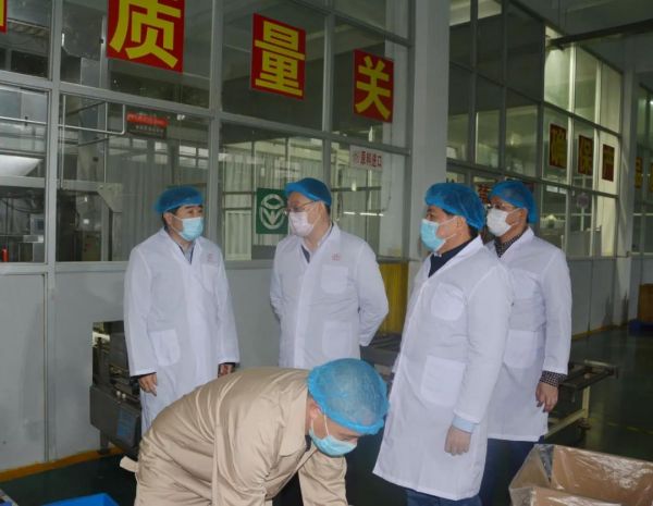 民进福建省委主委、福州市副市长严可仕调研春伦集团复工复产情况4